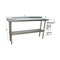 Bk Resources Work Table Stainless Steel With Undershelf, 1.5" Rear Riser 72"Wx18"D VTTR-1872 - alternate 6